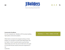 Tablet Screenshot of jbuildersny.com